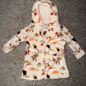 Dinosaur bath robe